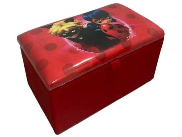 Recamier Baú Solteiro Temático – Lady Bug Corino