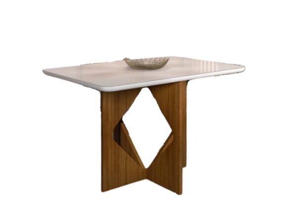 Mesa de Jantar Madri 0.90x0.90 – Cinamomo/Off white
