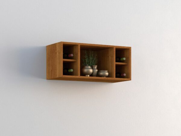 Armário de Cozinha Aéreo Geladeira Pérola - Cinamomo