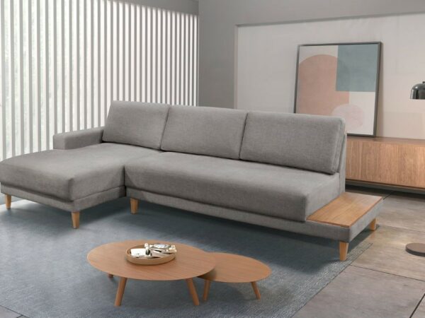 Sofá Ref.825 2.90m -  Cinza Linho